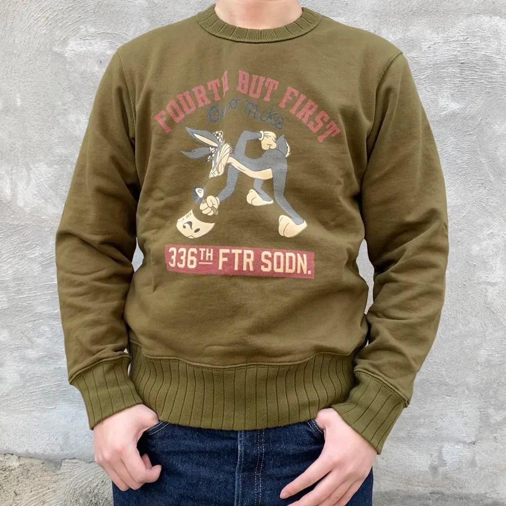 336th Bugs Bunny Sweatshirts - Heavy Military Style Pullover