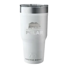 48-Hour Arctic Zone White Titan Thermal HP Copper Tumbler 30oz