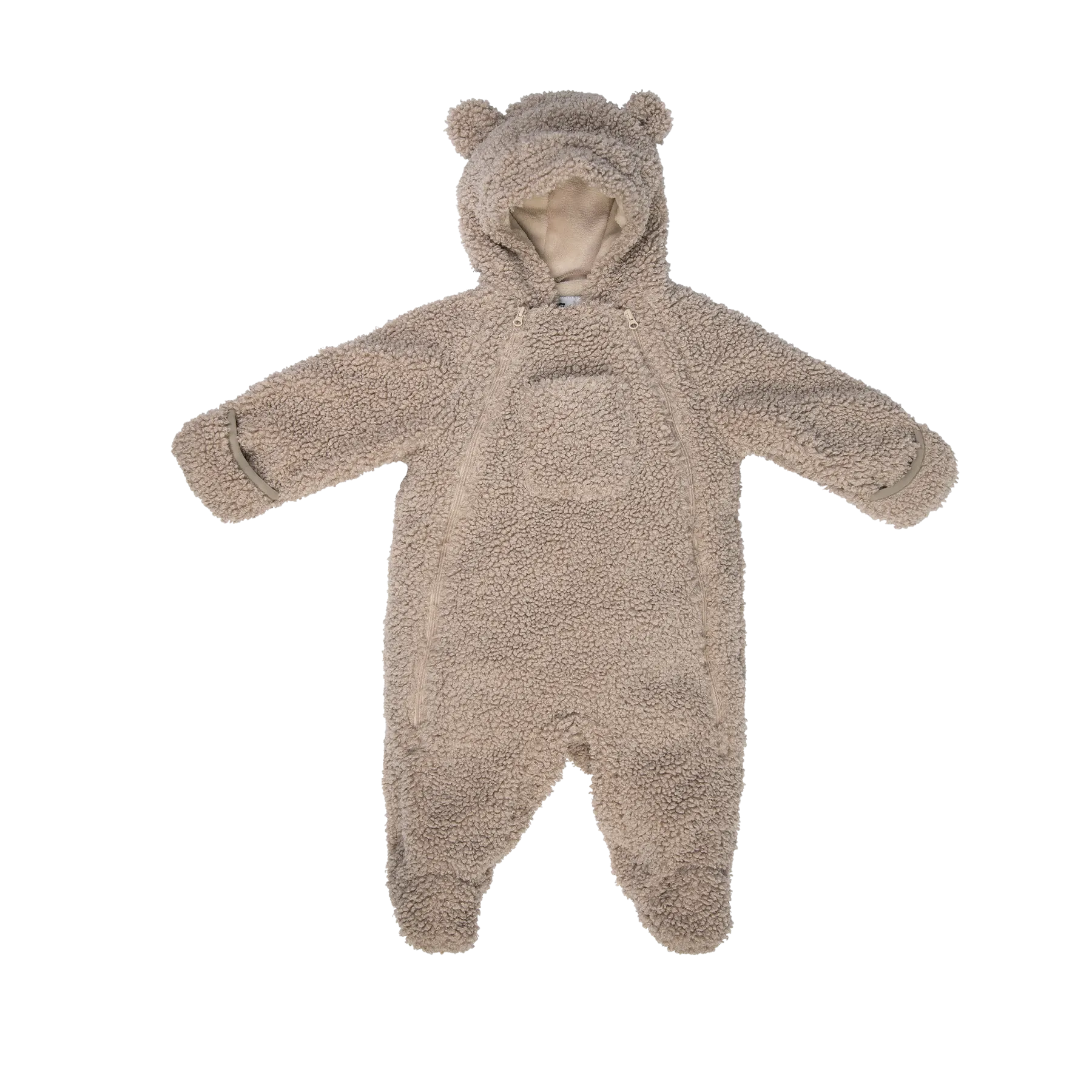 7 A.M. Enfant Teddy Oatmeal Jumpsuit