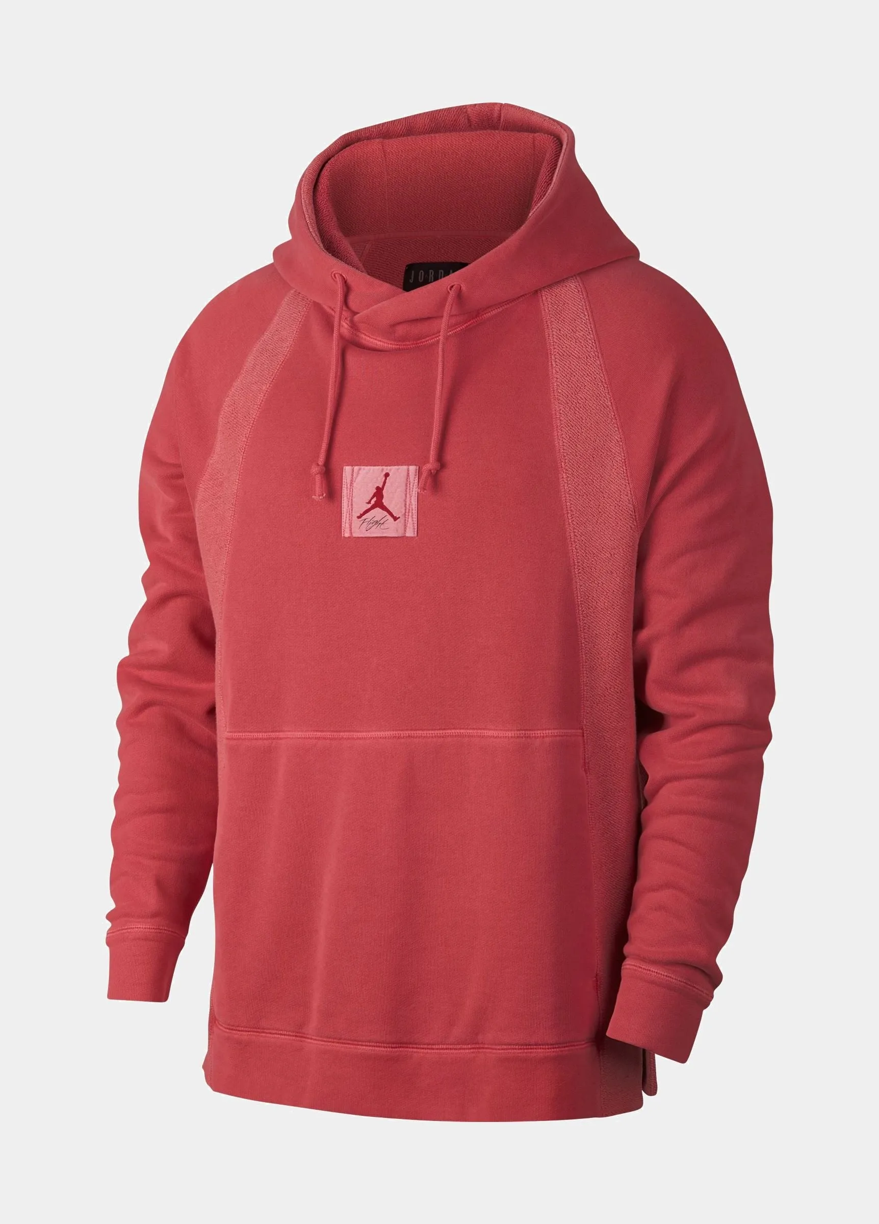 Air Jordan Washed Wings Mens Pullover Hoodie (Red)