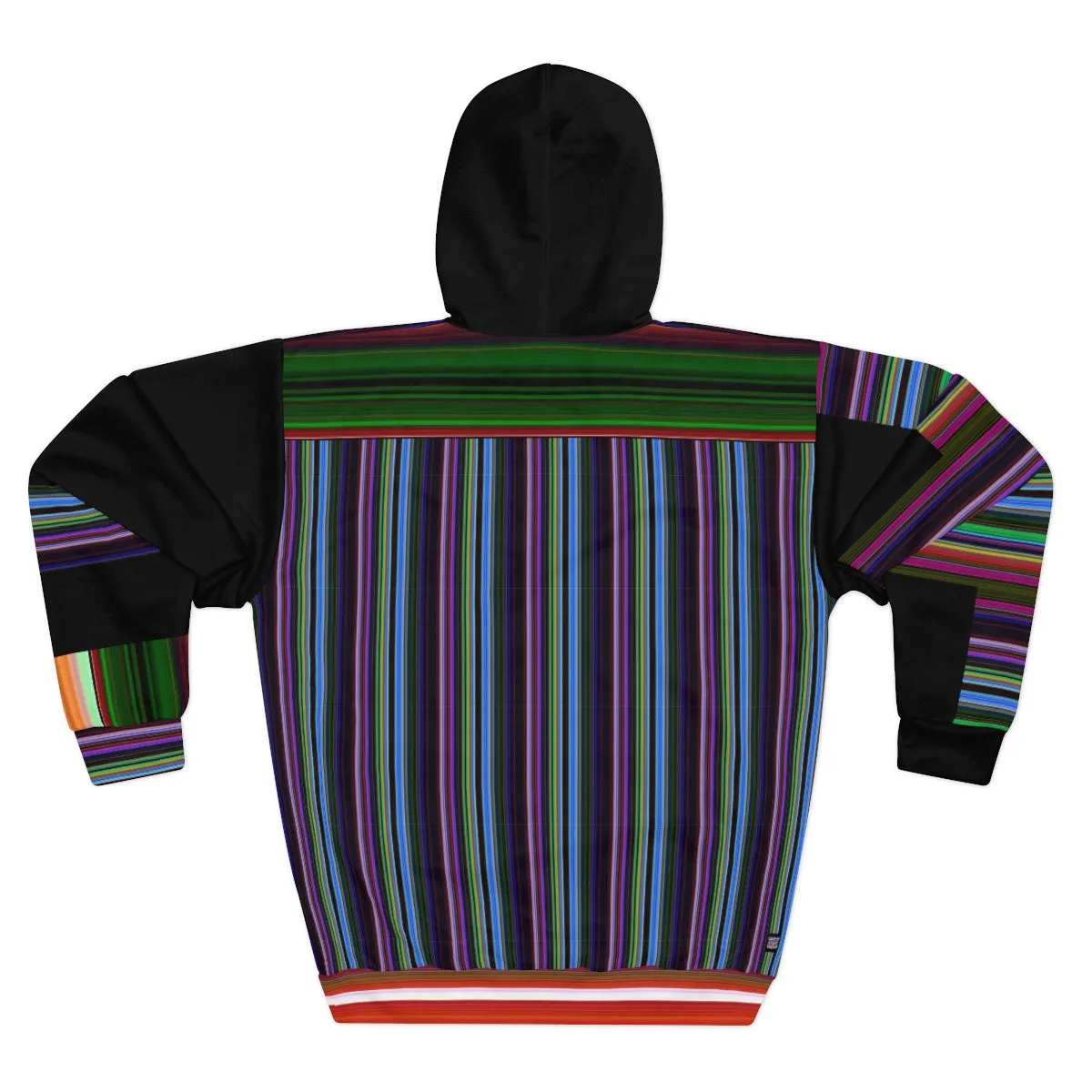 AOP Unisex Pullover Hoodie STRIPES