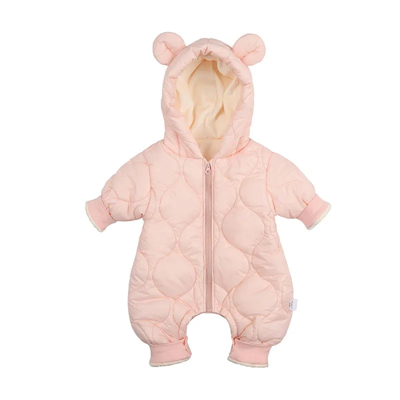 Baby Cotton Padded Coat Jumpsuit Winter Baby Cotton Padded Coat Cotton Coat Outerwear