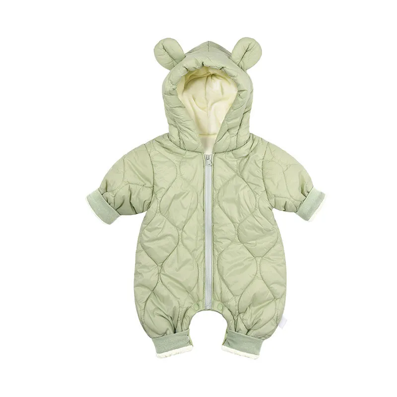 Baby Cotton Padded Coat Jumpsuit Winter Baby Cotton Padded Coat Cotton Coat Outerwear