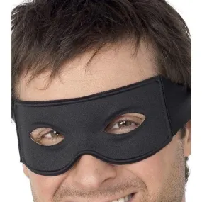 Bandit Eyemask and Tie Scarf Adult Black