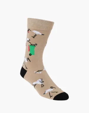 Bin Chicken Women's Bamboo Crew Socks