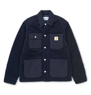 Carhartt WIP Corduroy Michigan Coat – Dark Navy – Rinsed