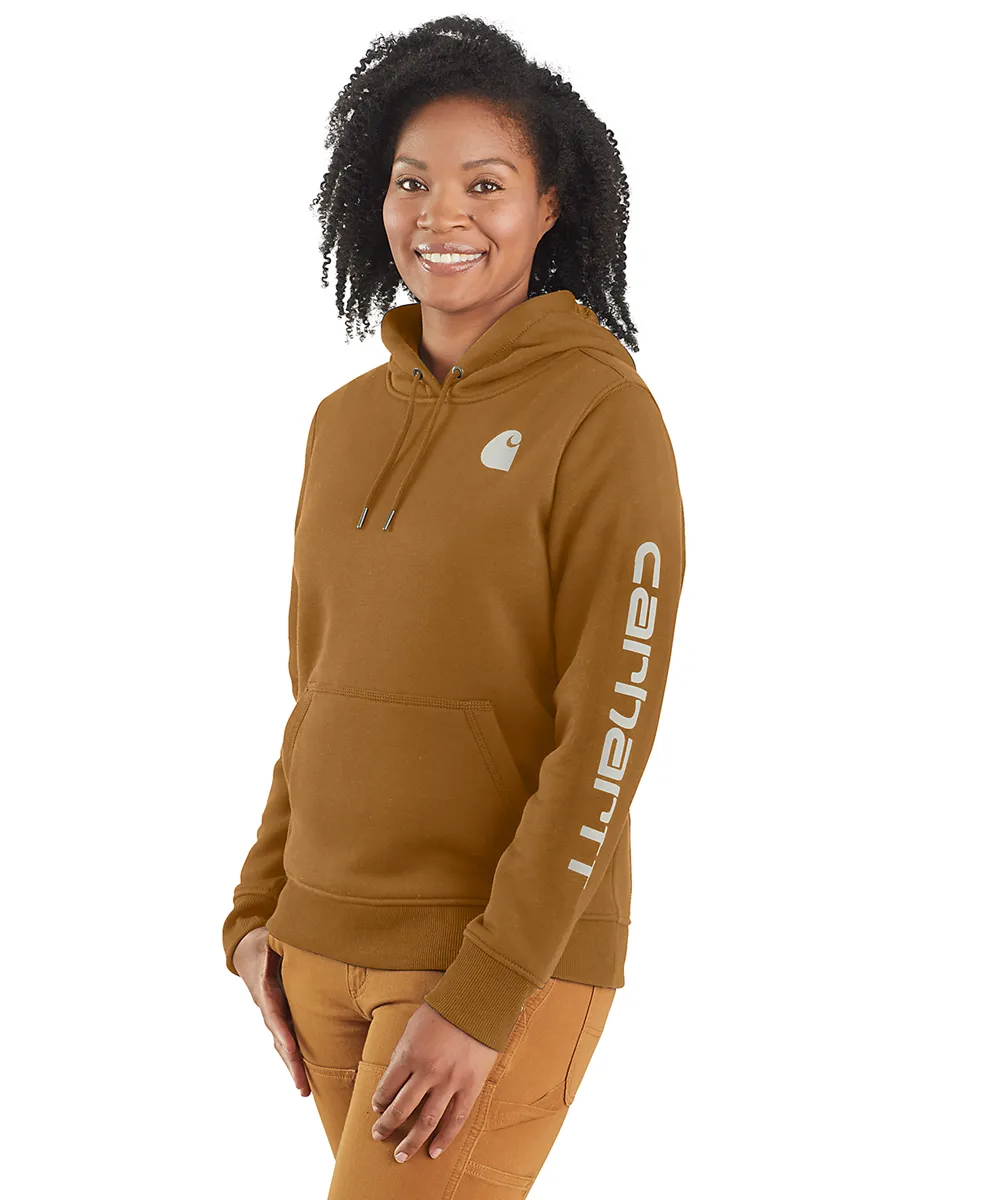 Carhartt Women's Clarksburg Pullover Hoodie - Carhartt Brown