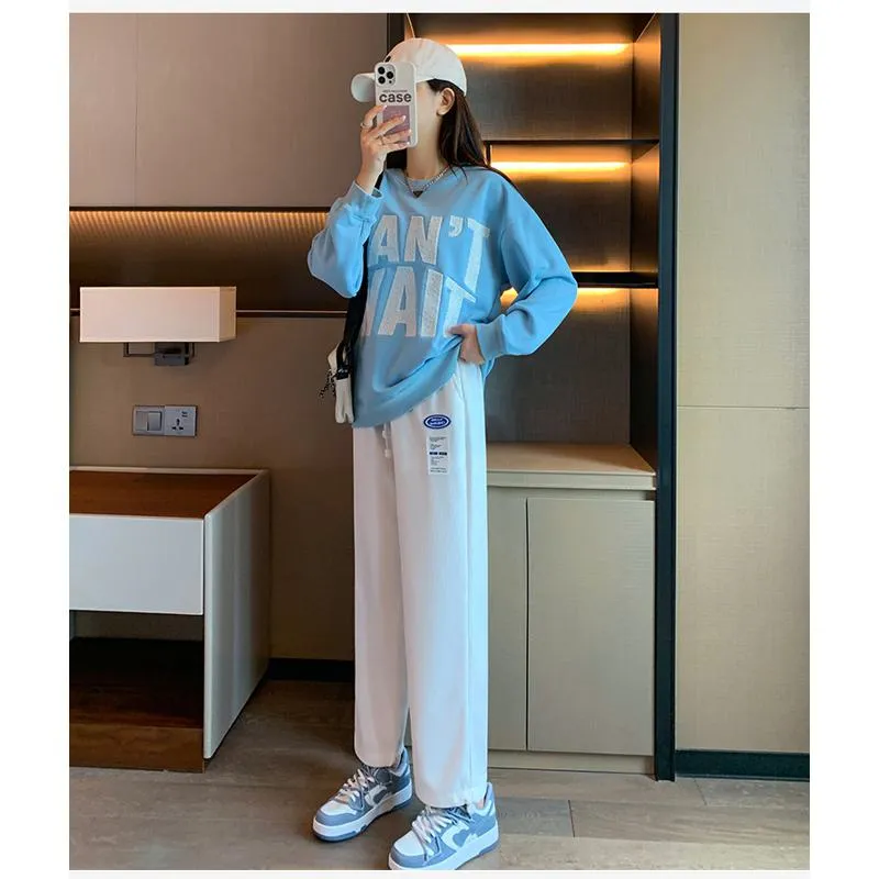 Casual Banana-Shaped Plus Sports Loose Fit Sweatpants