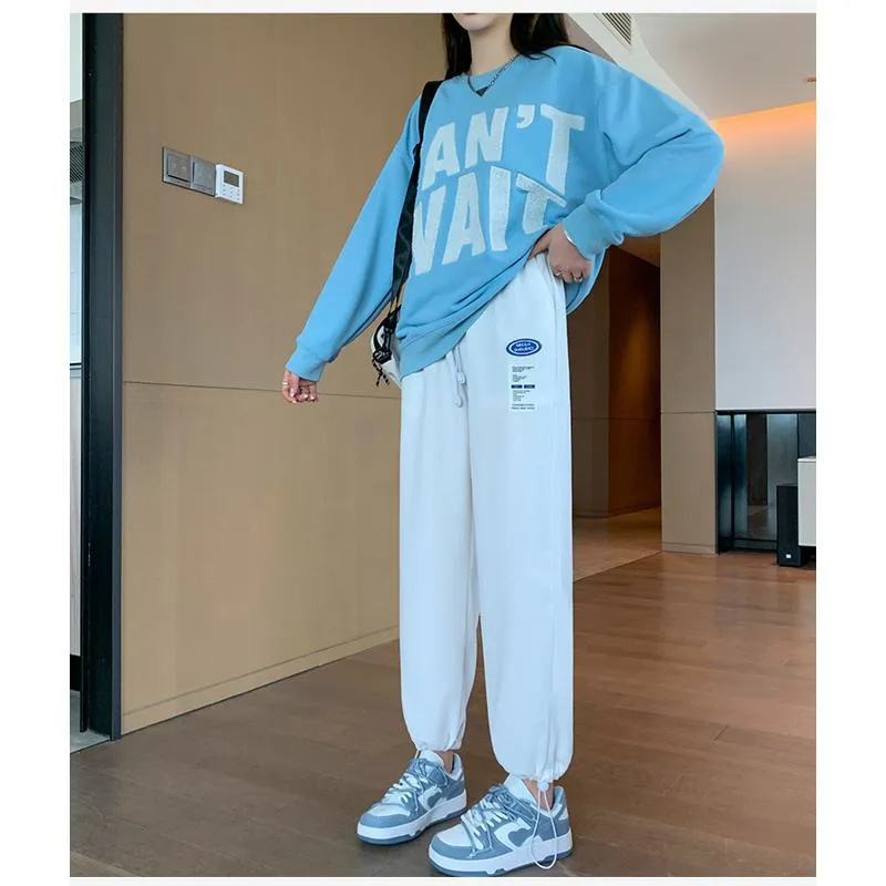 Casual Banana-Shaped Plus Sports Loose Fit Sweatpants