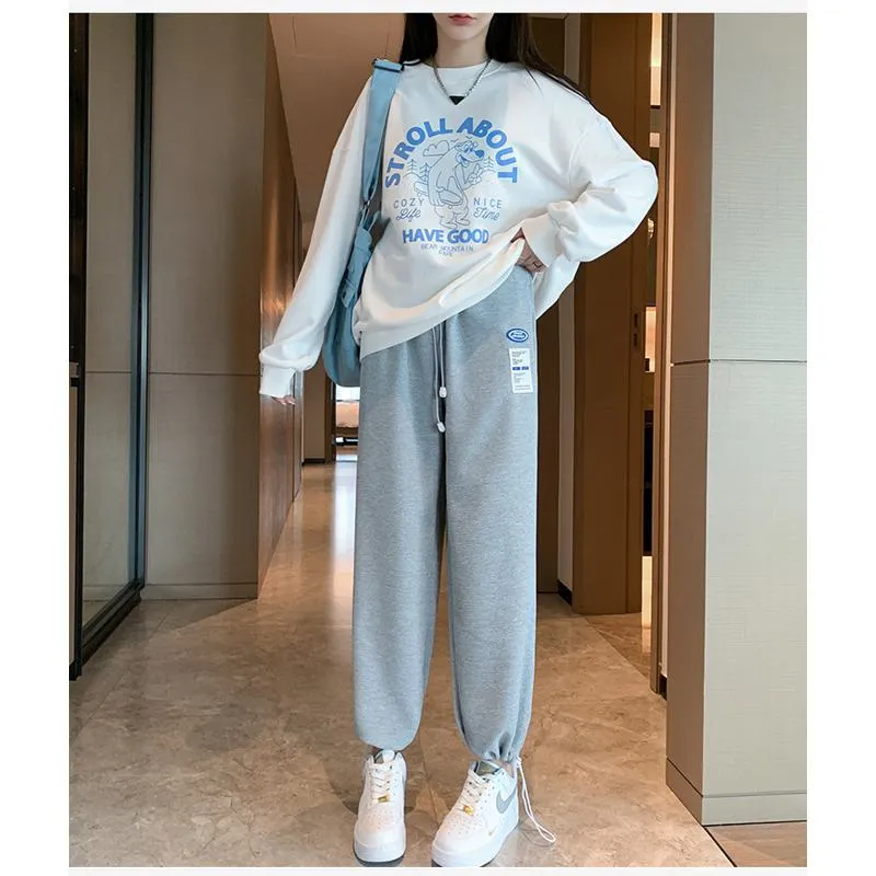 Casual Banana-Shaped Plus Sports Loose Fit Sweatpants