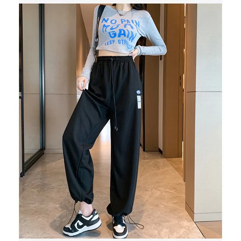 Casual Banana-Shaped Plus Sports Loose Fit Sweatpants