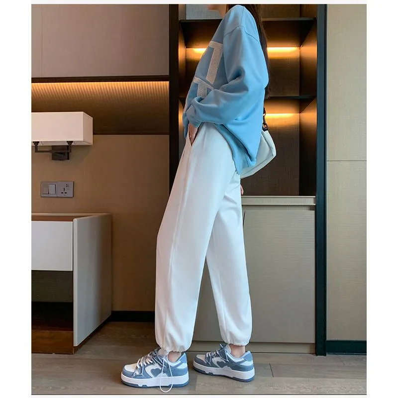 Casual Banana-Shaped Plus Sports Loose Fit Sweatpants