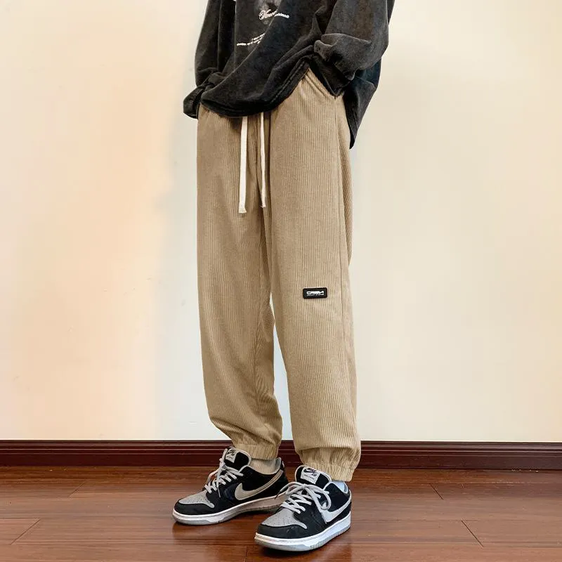 Casual Tapered Loose Fit Knitted Street Style Sweatpant