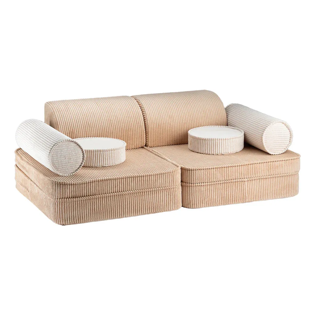 Children's modular sofa teddy Brown Sugar Wigiwama