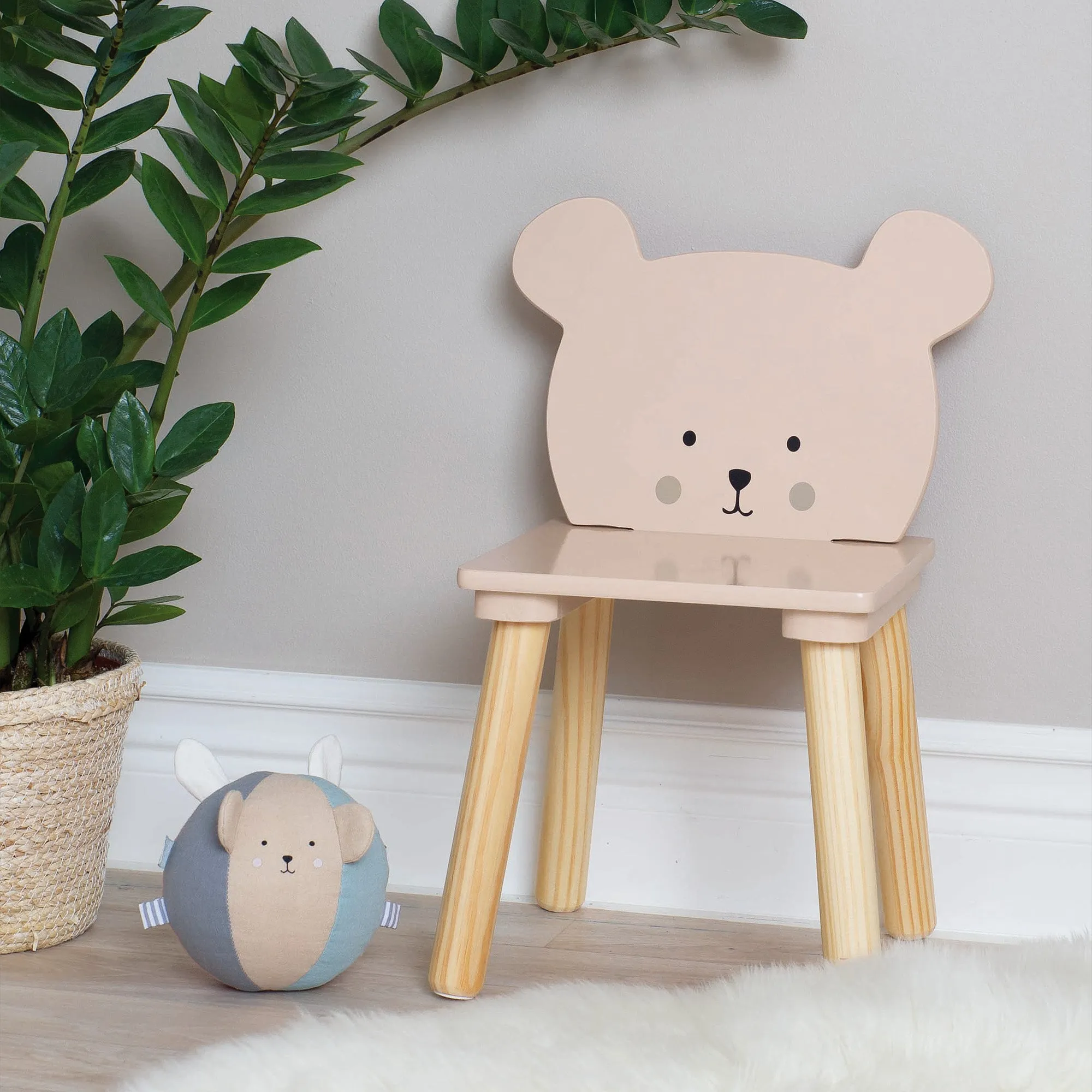 Children's Teddy Bear Character Chair