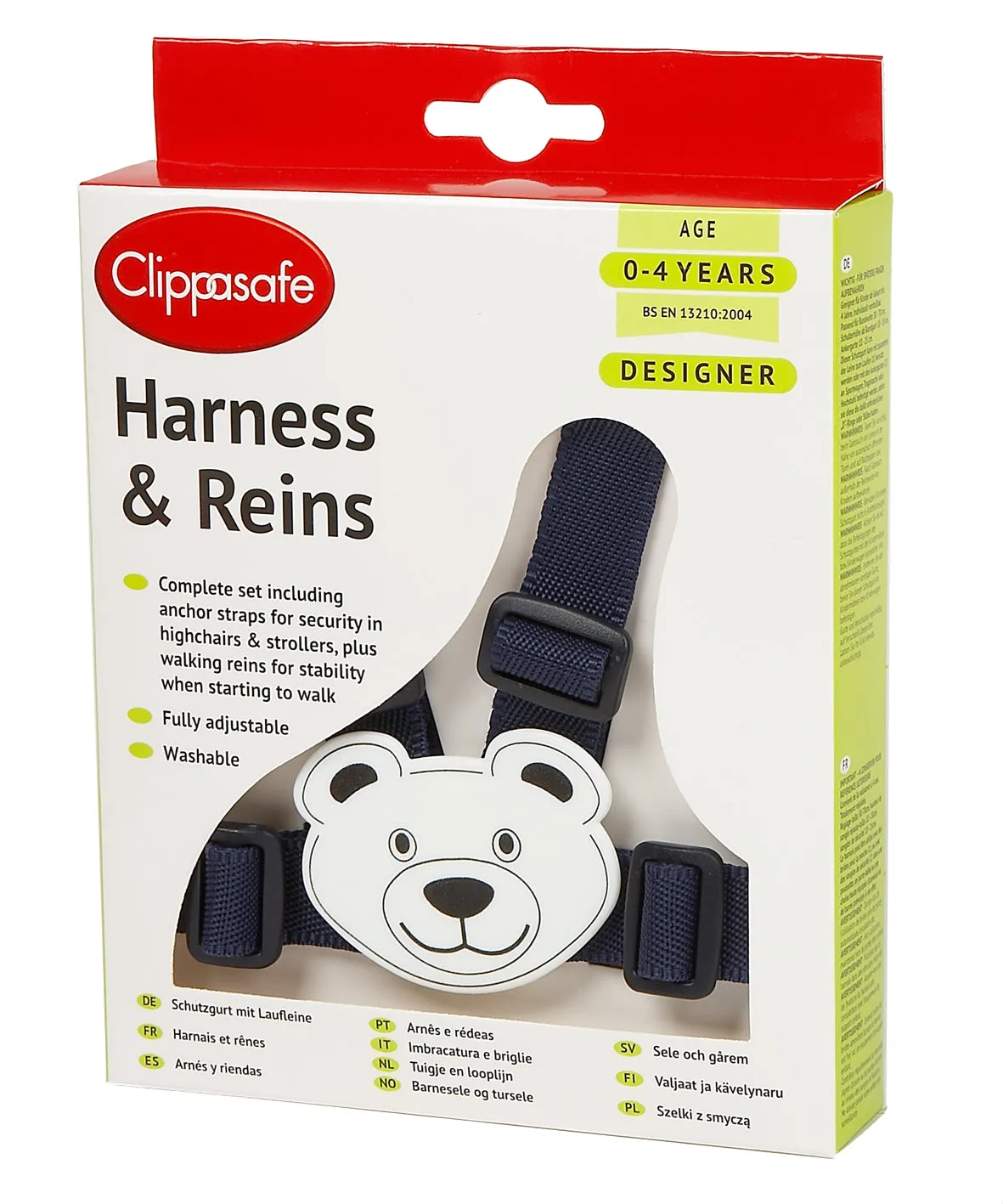 Clippasafe Designer Harness and Reins