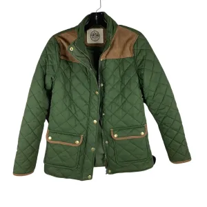 Coat Puffer & Quilted By Clothes Mentor In Green, Size: Xs