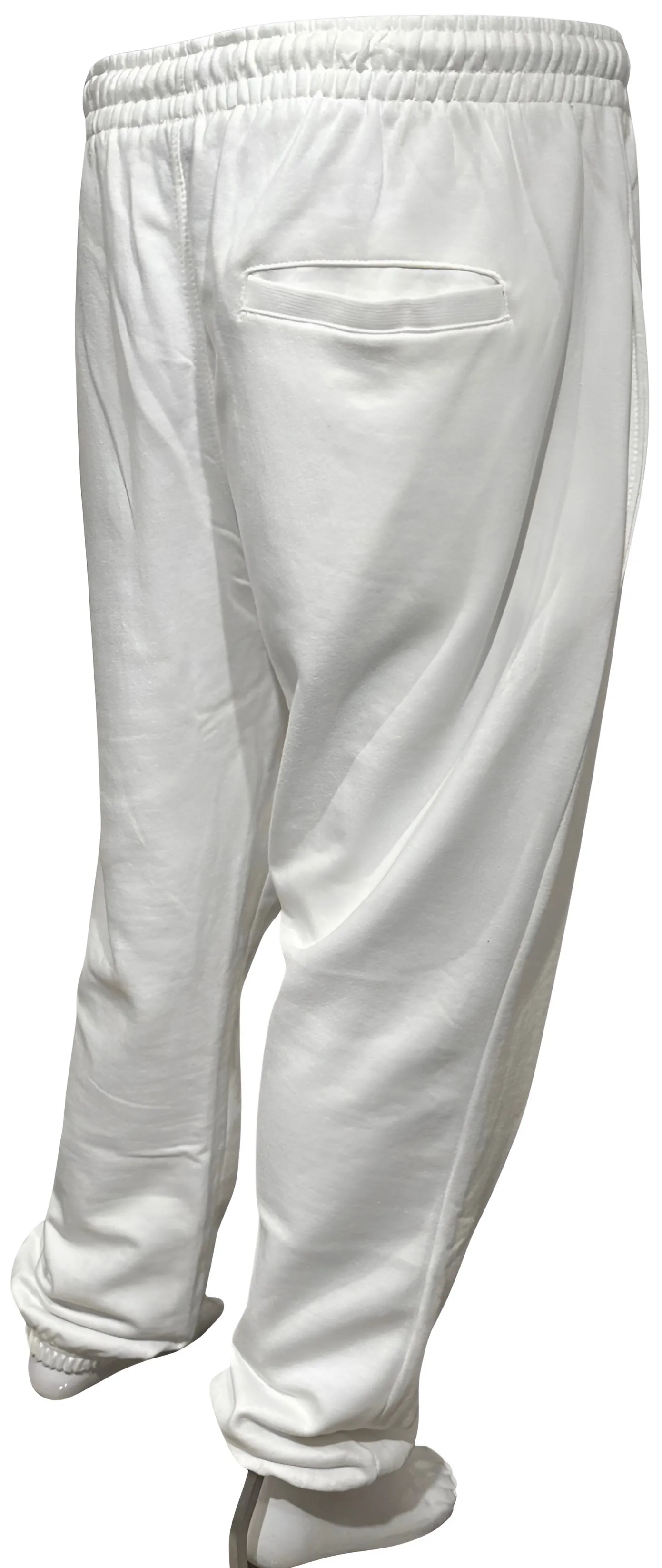^CROOKS & CASTLES^ (WHITE) ~RULING ANGEL~ JOGGER SWEATPANTS