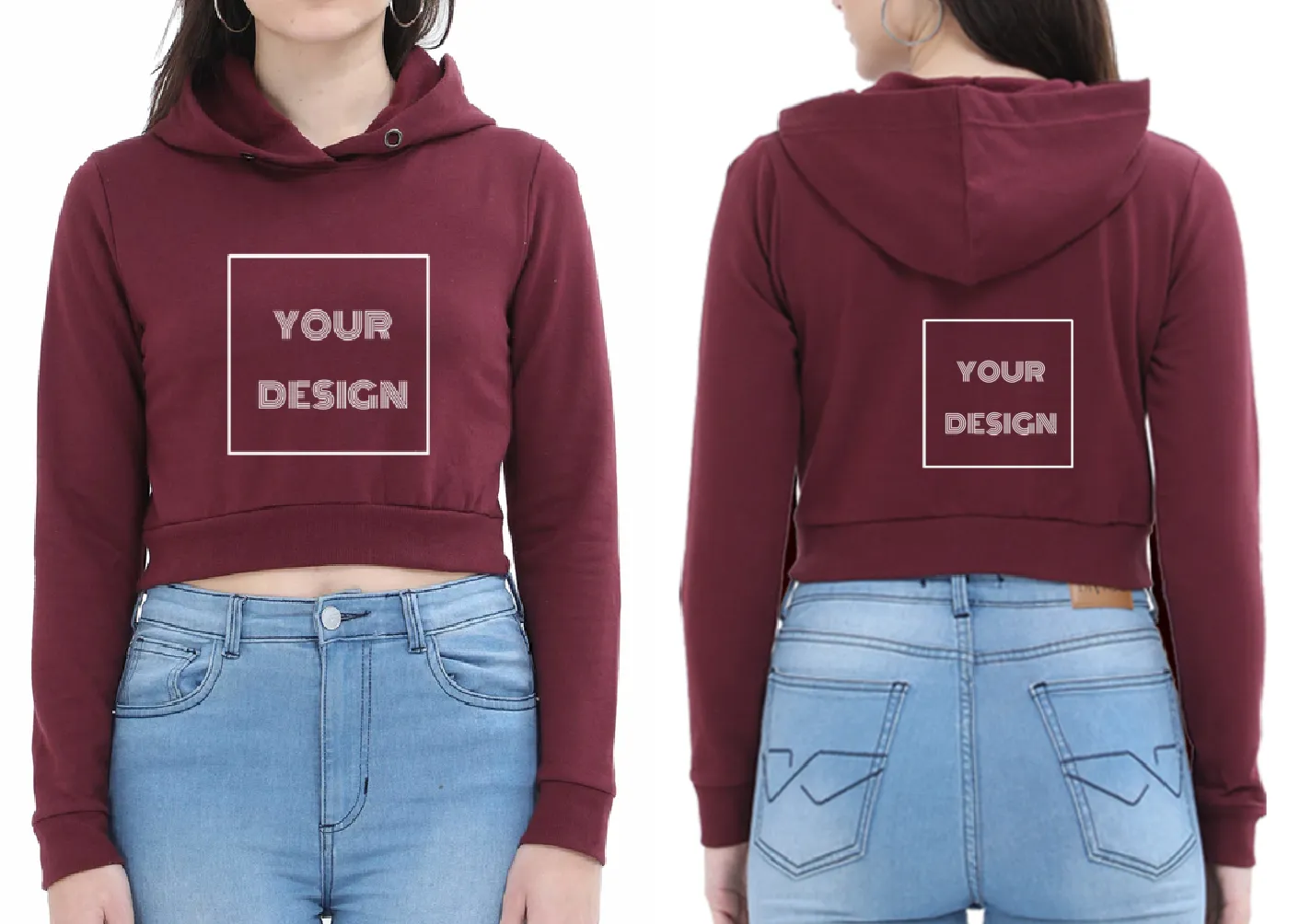 Customized Crop Hoodie 102