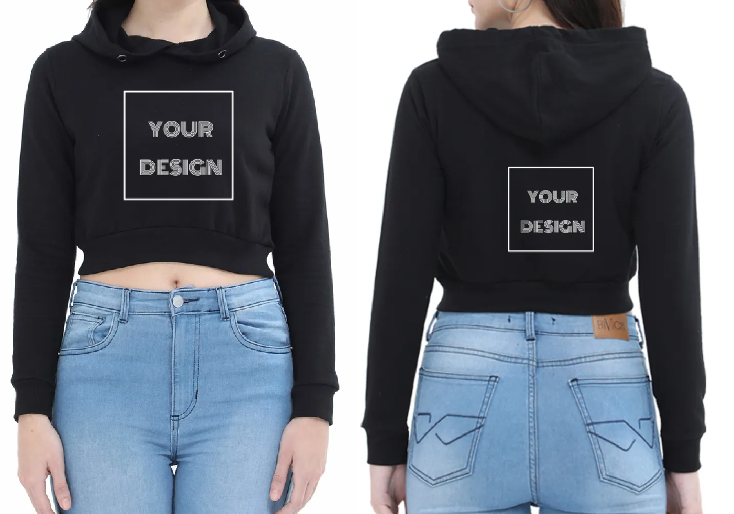 Customized Crop Hoodie 102