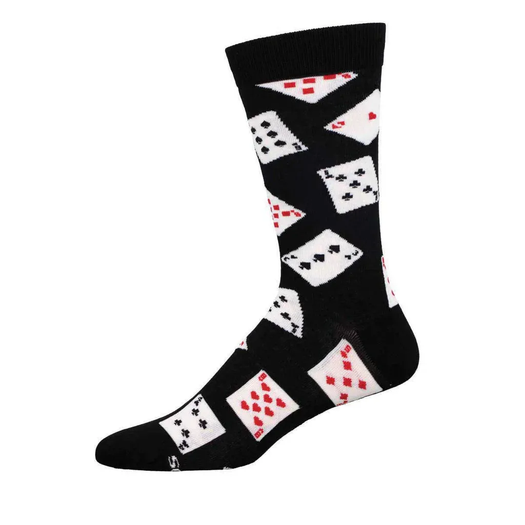 Deal me in Men's Crew Socks