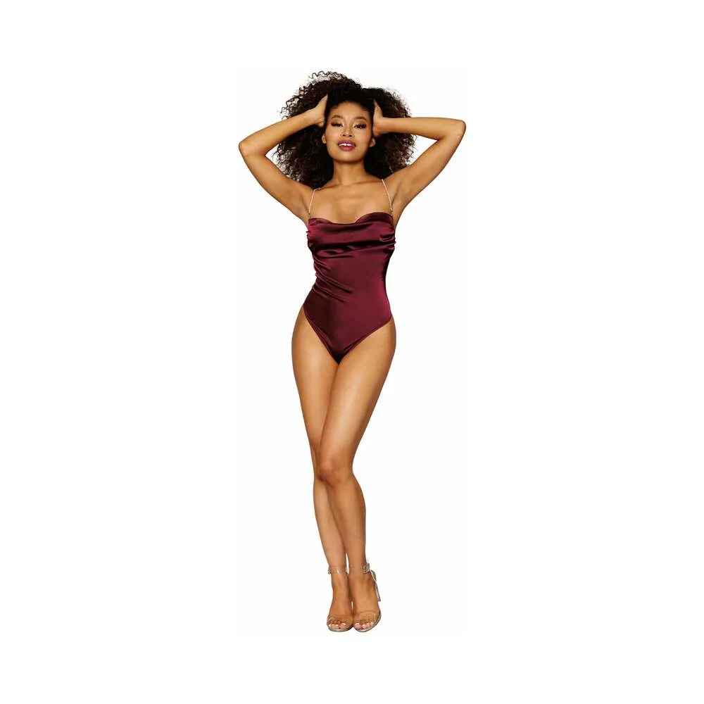 Dreamgirl Teddy Burgundy S Hanging