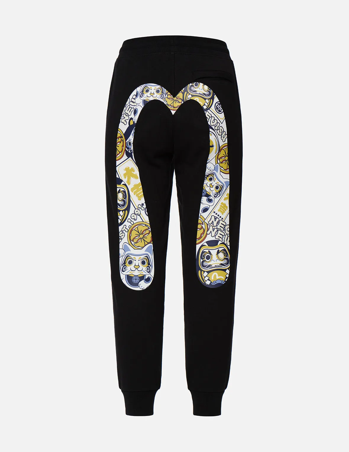 EVISU Squad Daicock Print Sweatpants