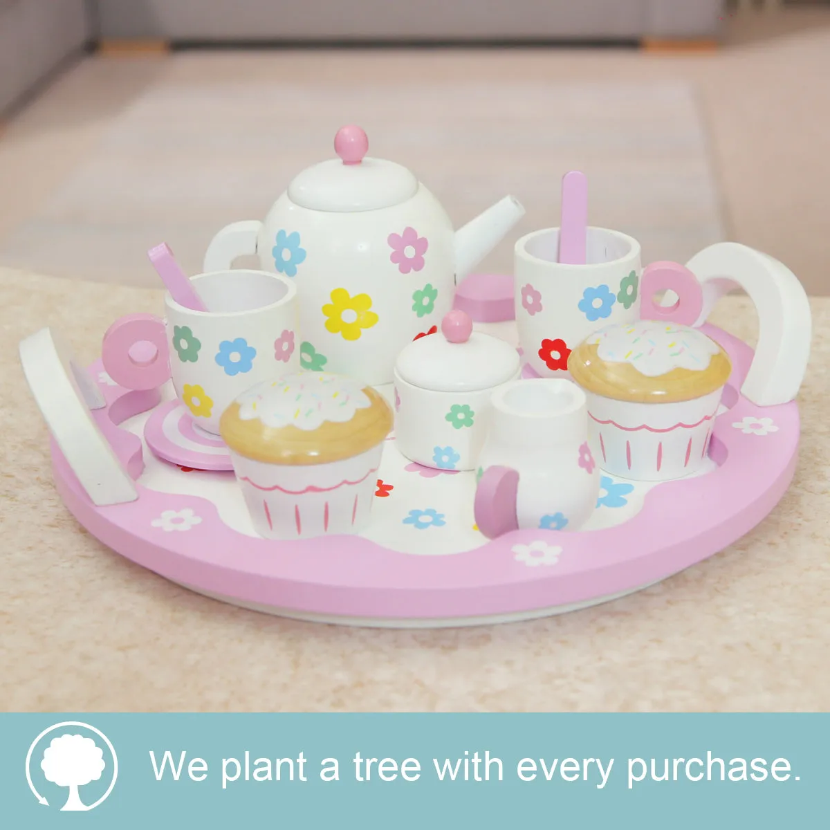 Flower Party Tea Set