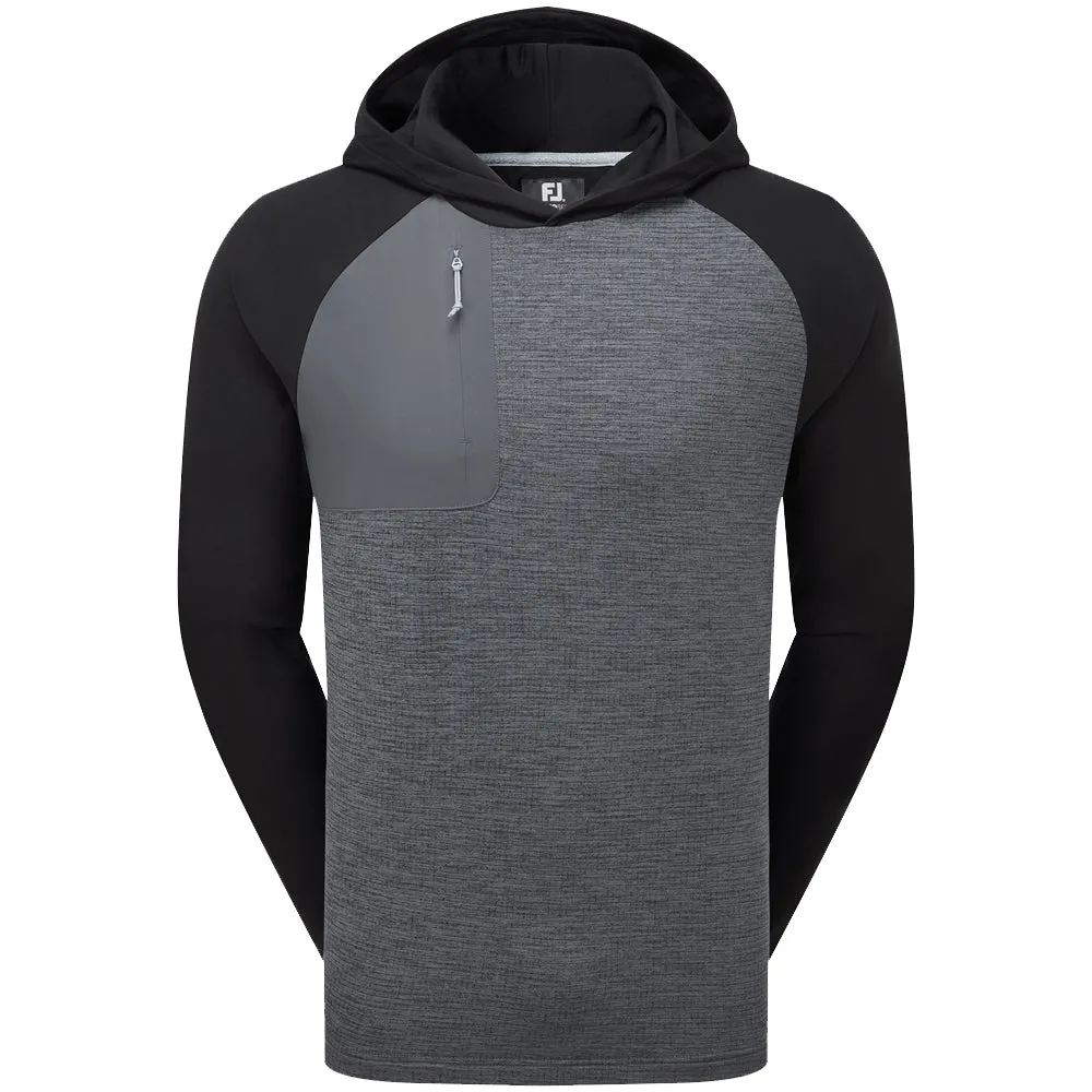 FootJoy ThermoSeries Pullover Hoodie - Charcoal/Black