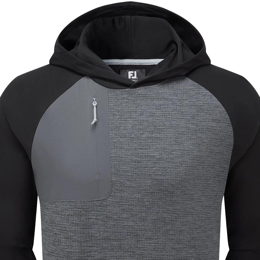 FootJoy ThermoSeries Pullover Hoodie - Charcoal/Black