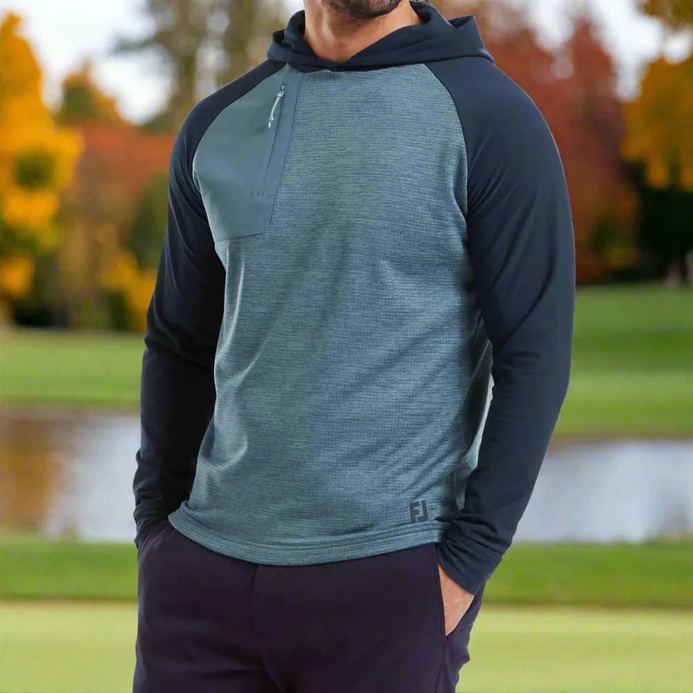 FootJoy ThermoSeries Pullover Hoodie - Navy/Slate