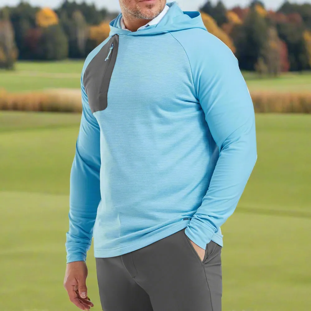 FootJoy ThermoSeries Pullover Hoodie - Sky