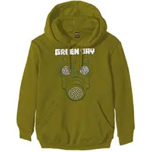 Green Day Unisex Pullover Hoodie: Green Mask