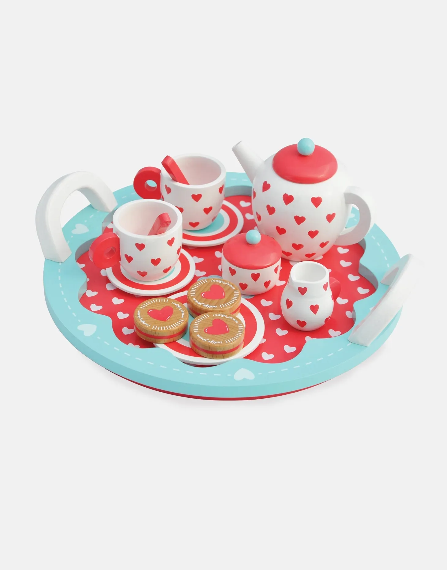 Hearts Tea Set