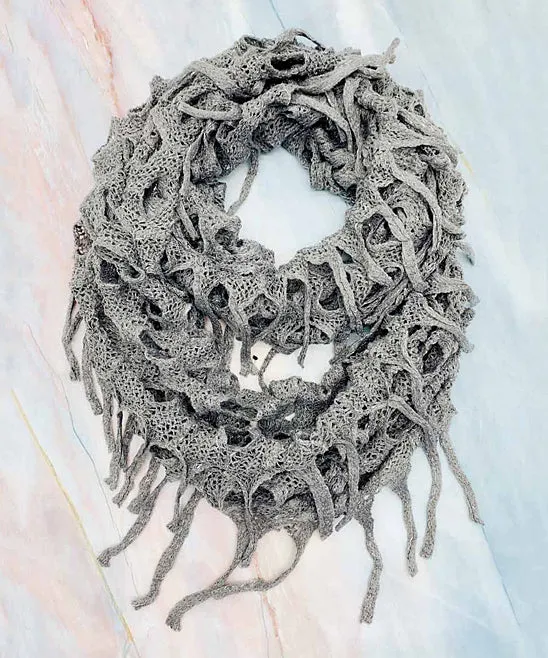 JC HY-JS Sequin Loop Infinity Scarf