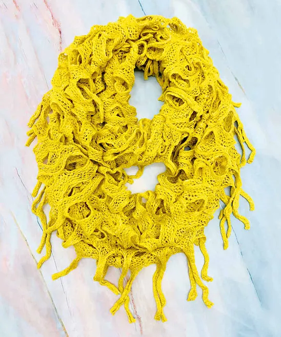 JC HY-JS Sequin Loop Infinity Scarf