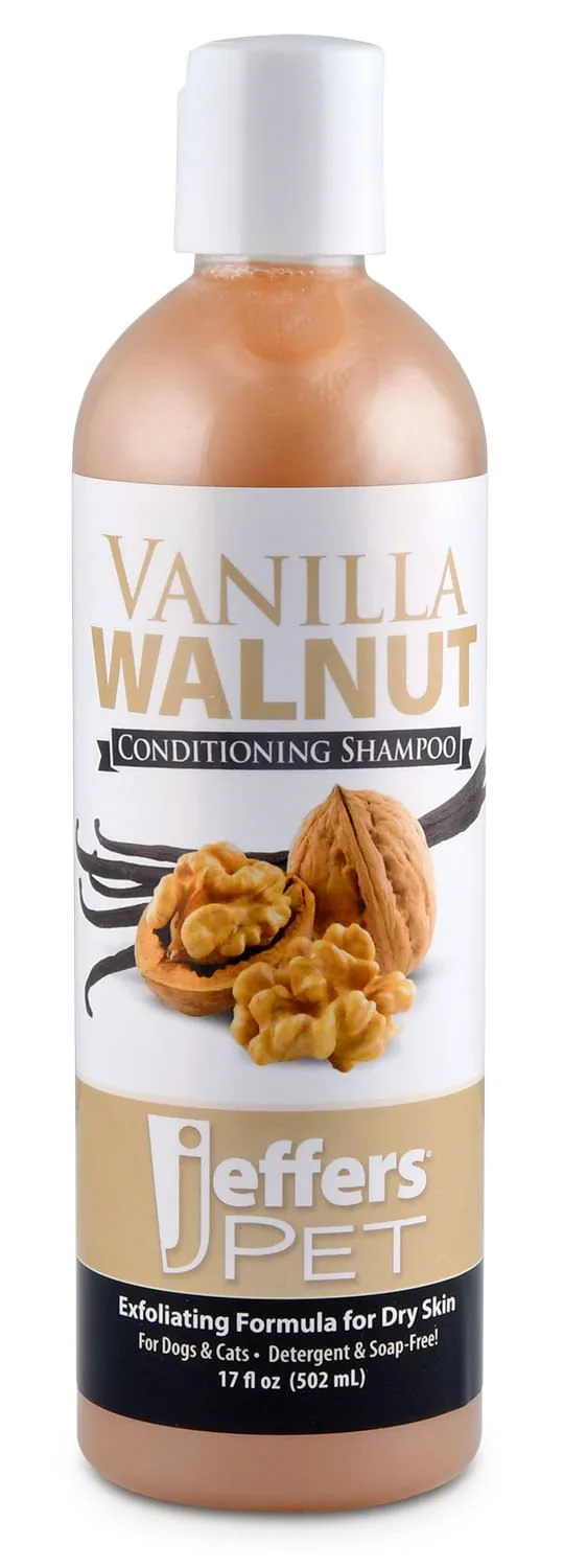 Jeffers Vanilla Walnut Conditioning Pet Shampoo