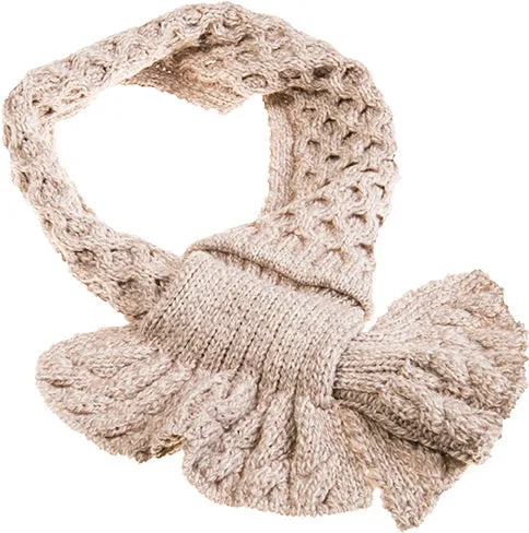 Ladies Supersoft Merino Wool Cuff Scarf by Aran Mills - 4 Colours