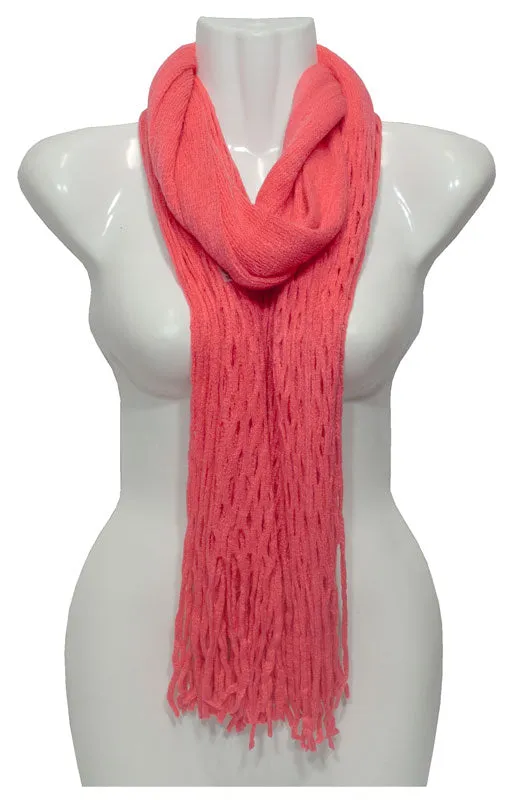 Ladies Winter Fashion Knitted 2-in-1 Infinity Scarf Wholesale