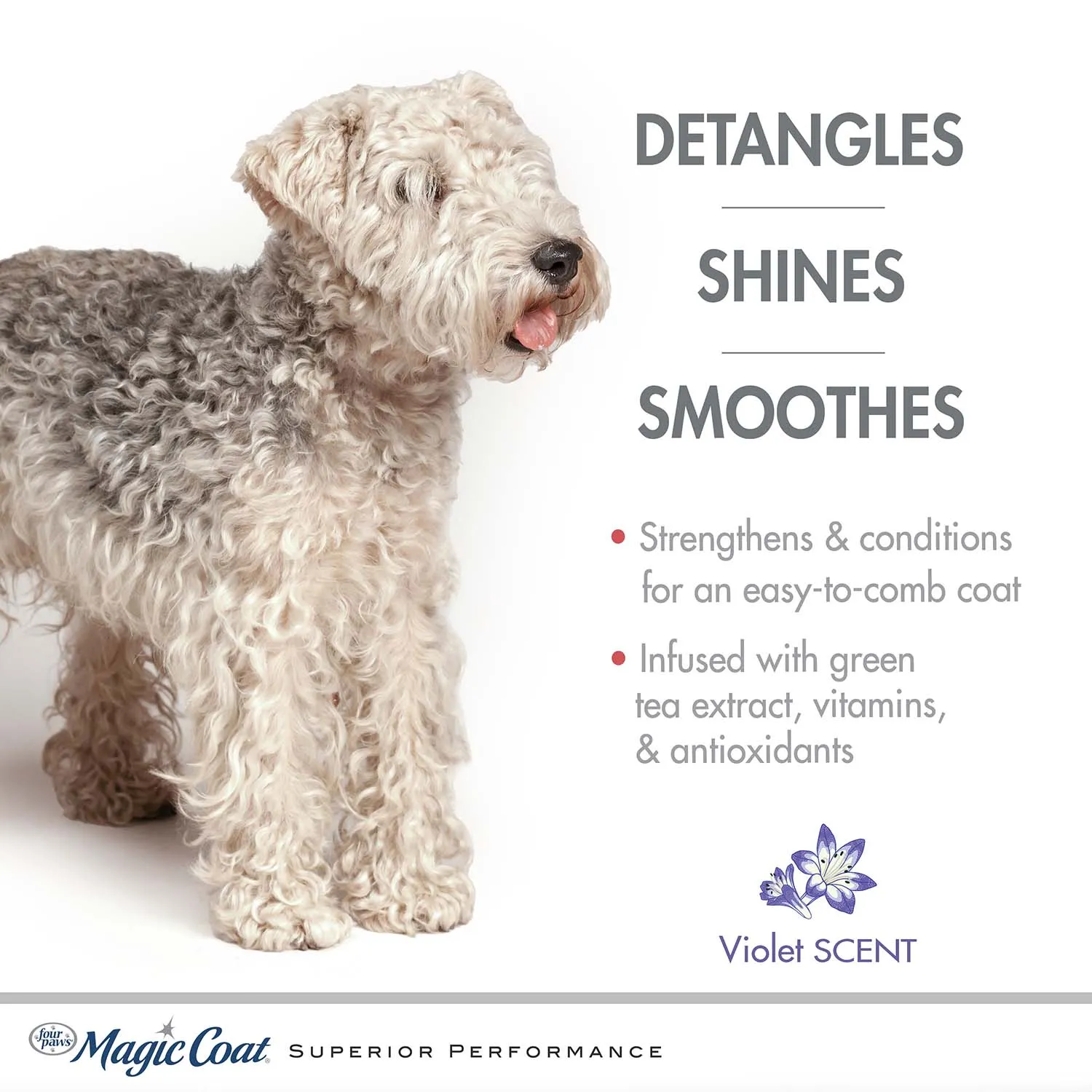 Magic Coat Detangling Shampoo for Dogs, 16 oz