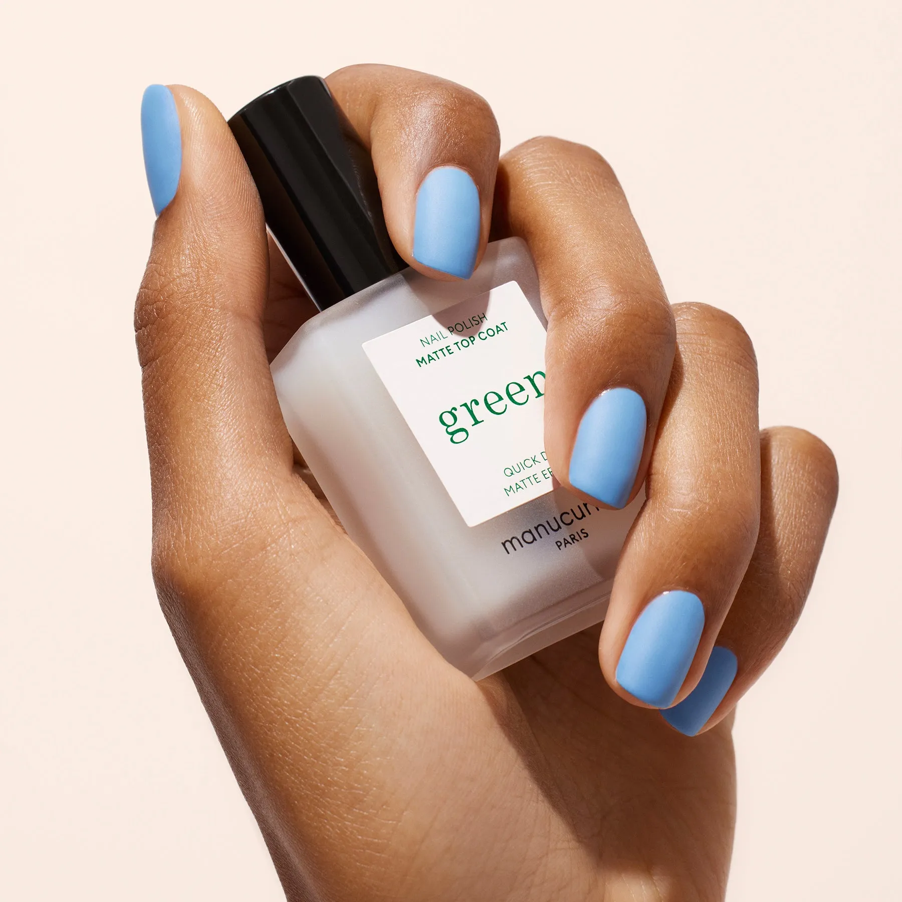 MANUCURIST - Green Nail Polish - Matte Top Coat