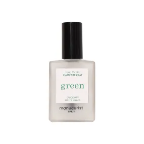 MANUCURIST - Green Nail Polish - Matte Top Coat