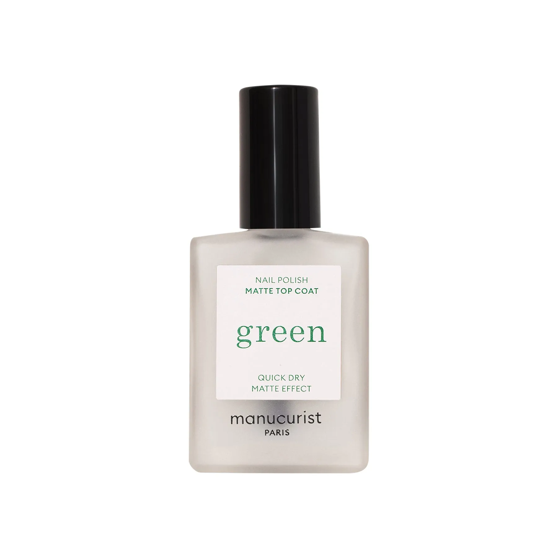 MANUCURIST - Green Nail Polish - Matte Top Coat