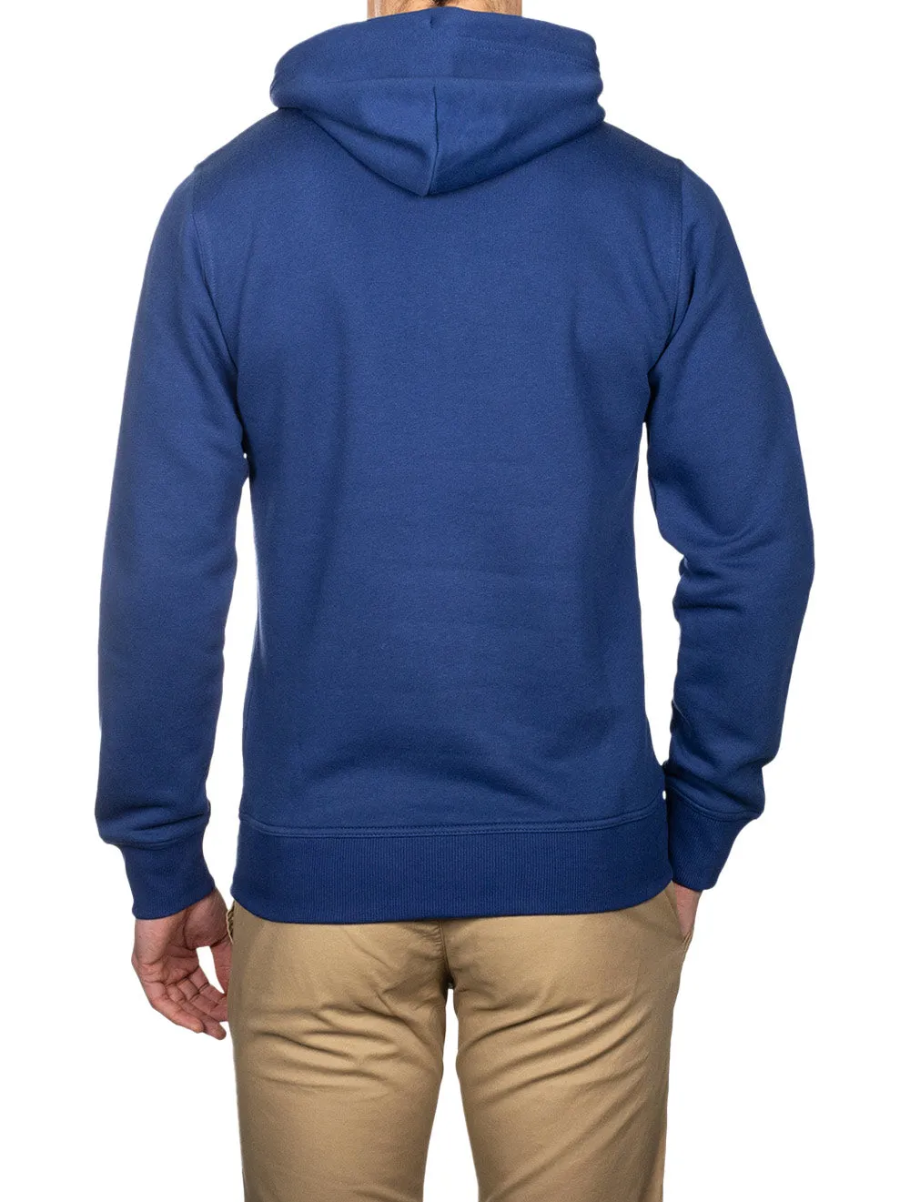 Medium Archive Shield Hoodie Deep Blue