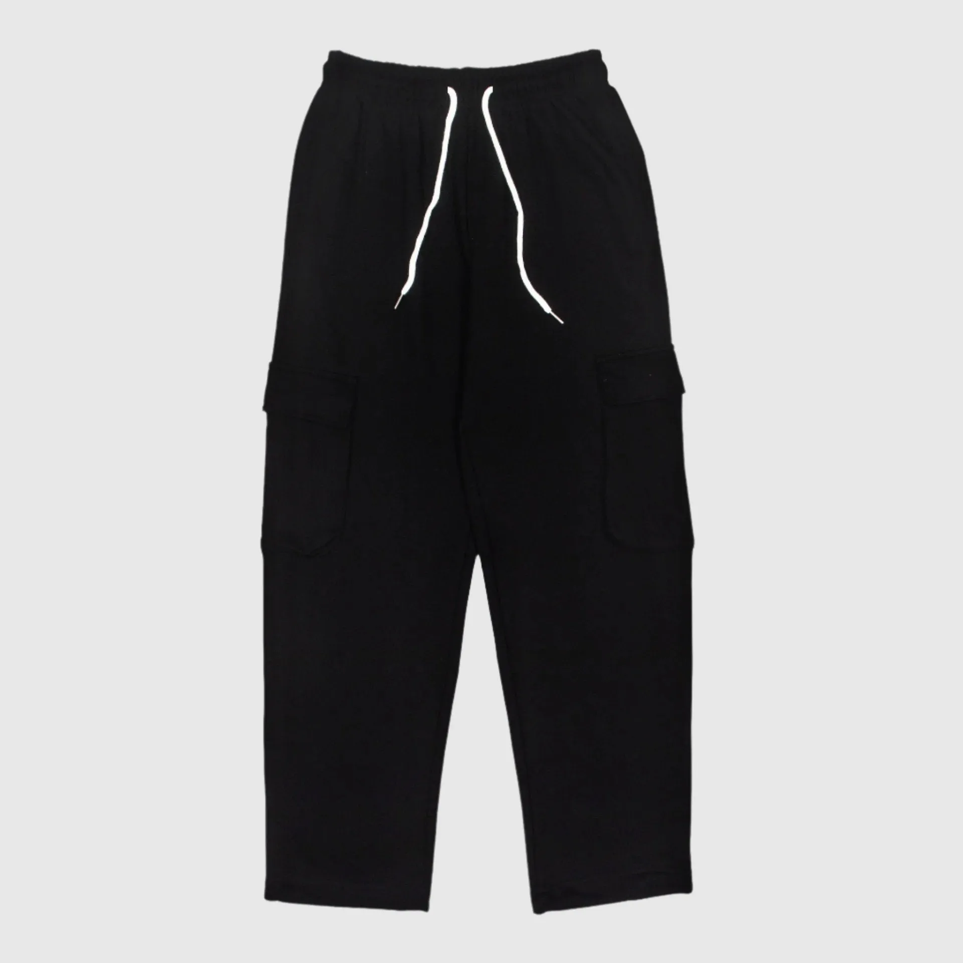 Men's Straight Leg Loose Double Pocket Sweatpants