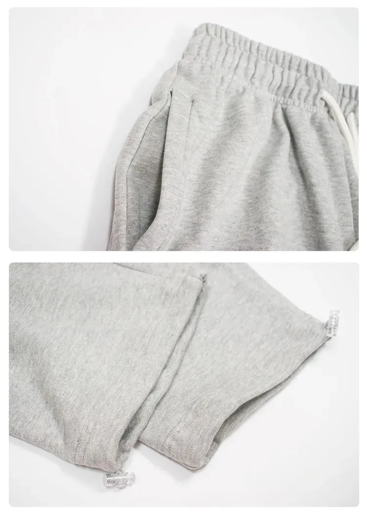 Men's Straight Leg Loose Double Pocket Sweatpants