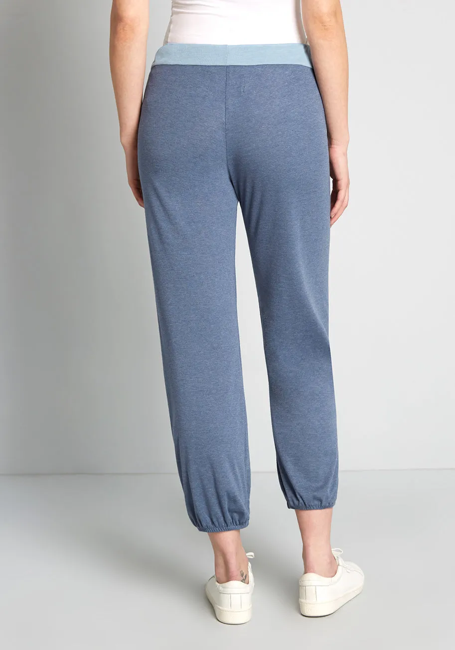 ModCloth X CAMP Collection Such A Breeze Cropped Joggers