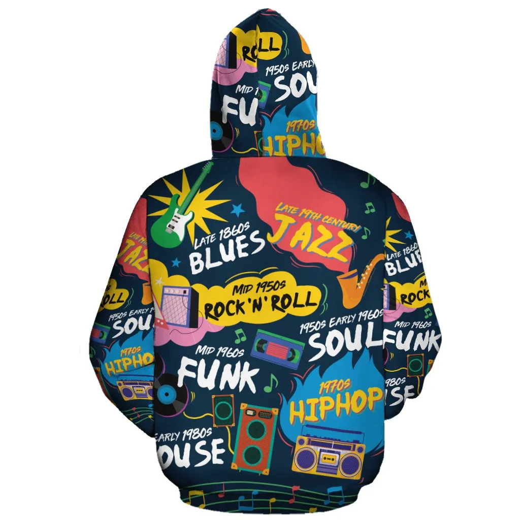 Music That Makes Us Proud All-over Hoodie