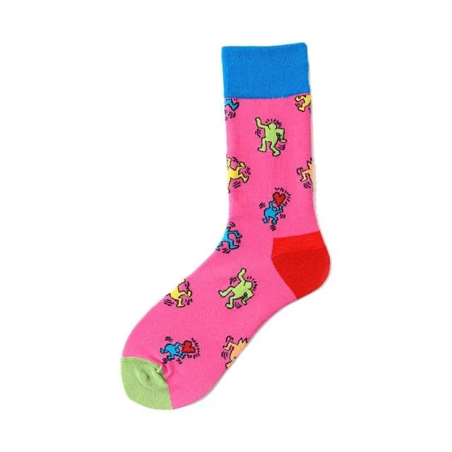 Novelty Socks Happy Socks Fun and Colorful for Men and Women FREE SHIPPING