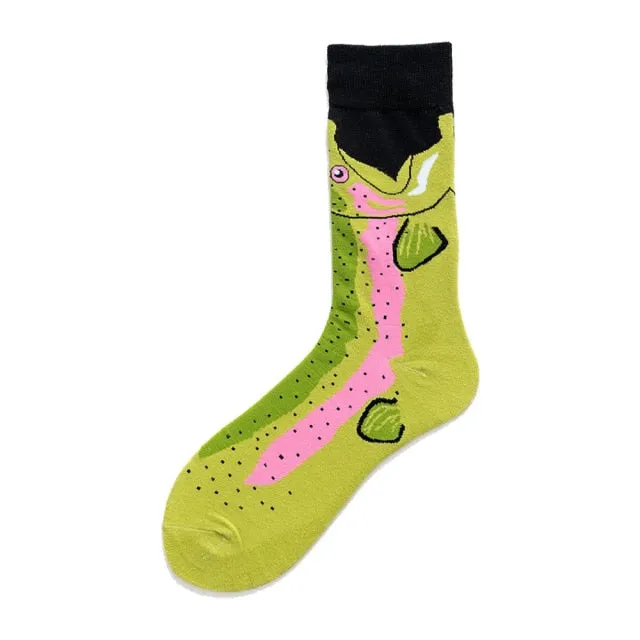 Novelty Socks Happy Socks Fun and Colorful for Men and Women FREE SHIPPING